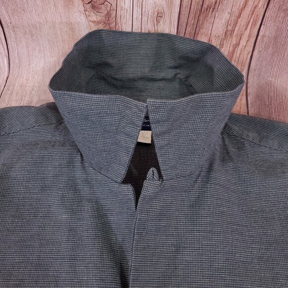 Vintage Blue Collar BC Ethic Mens XL Button Up Long Sleeve Shirt Made in USA - Picture 5 of 12